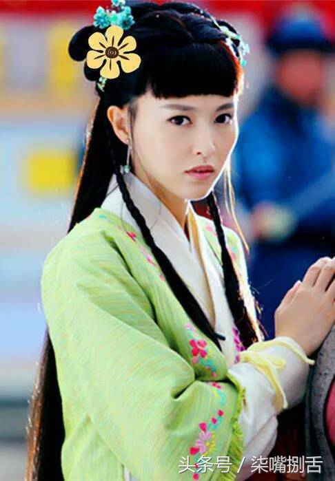 古装绿衣美女,迪丽热巴杨颖赵丽颖古装