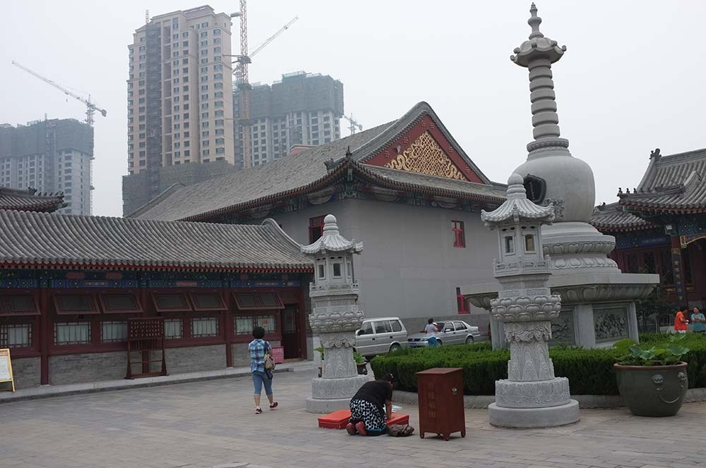 大悲禅院夜景,大悲禅院内部图片