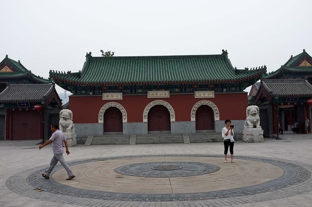 大悲禅院夜景,大悲禅院内部图片