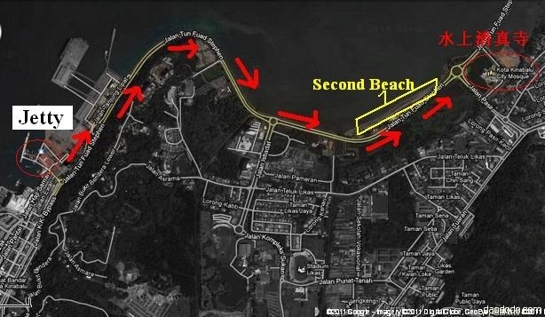 沙巴换汇防坑指南 (沙巴交通地图)