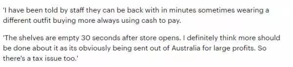 疑澳洲华人妈妈组团在Coles狂扫奶粉！引发当地民愤