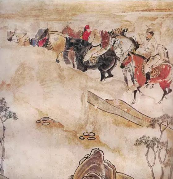 华清球场比赛,马球比赛杨贵妃