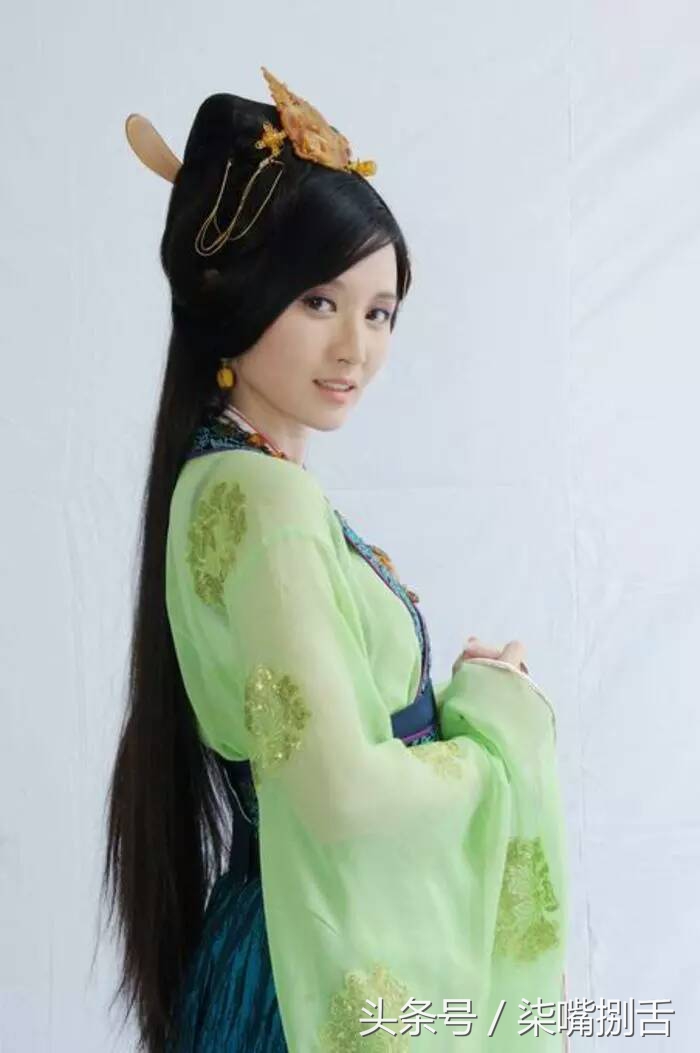 古装绿衣美女,迪丽热巴杨颖赵丽颖古装