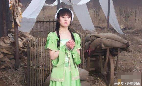 古装绿衣美女,迪丽热巴杨颖赵丽颖古装