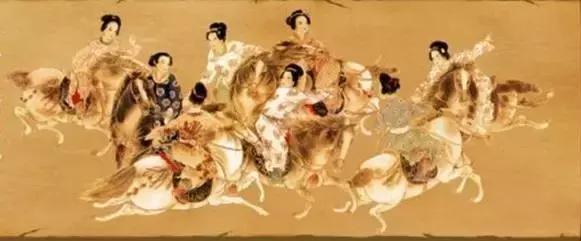 华清球场比赛,马球比赛杨贵妃