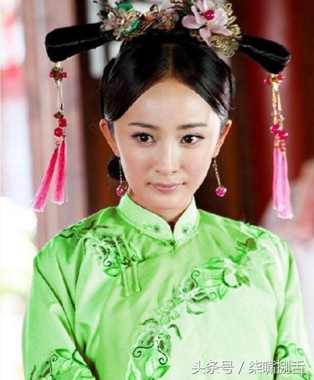 古装绿衣美女,迪丽热巴杨颖赵丽颖古装