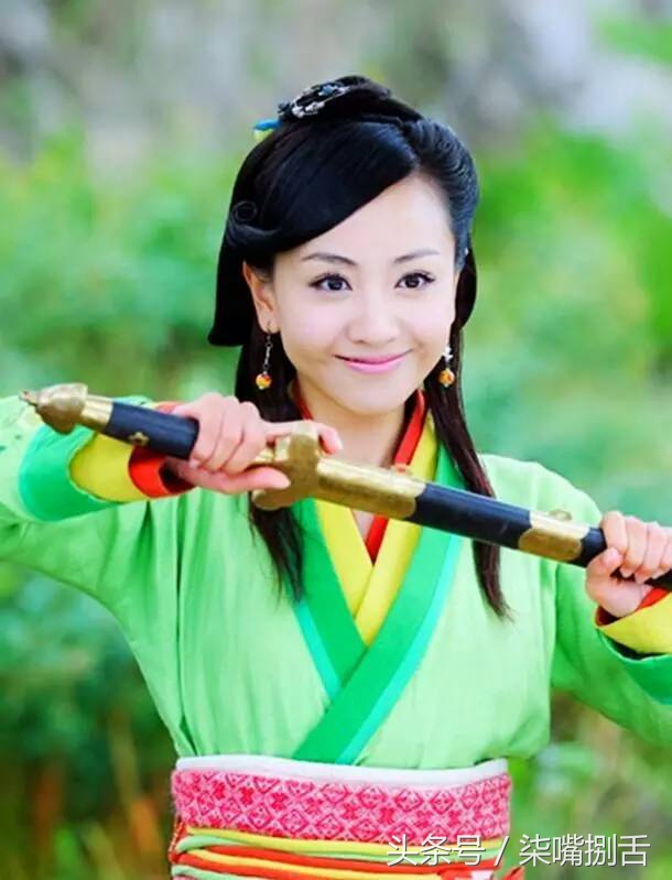 古装绿衣美女,迪丽热巴杨颖赵丽颖古装
