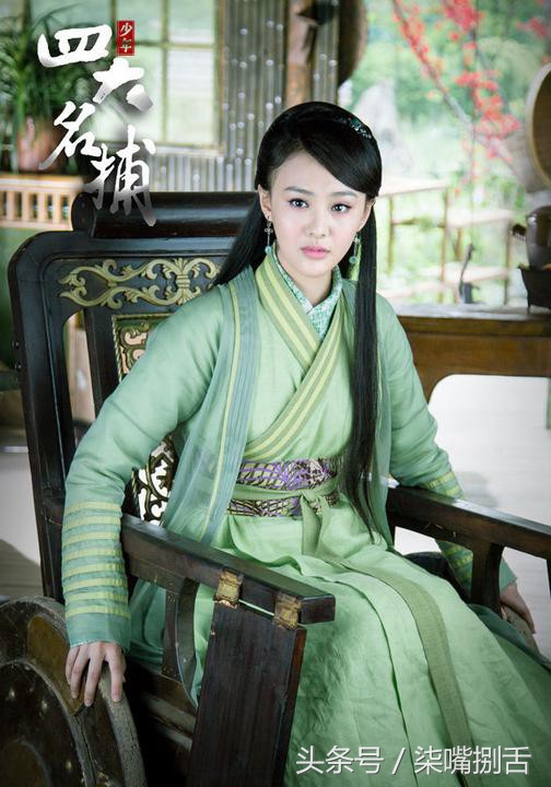 古装绿衣美女,迪丽热巴杨颖赵丽颖古装