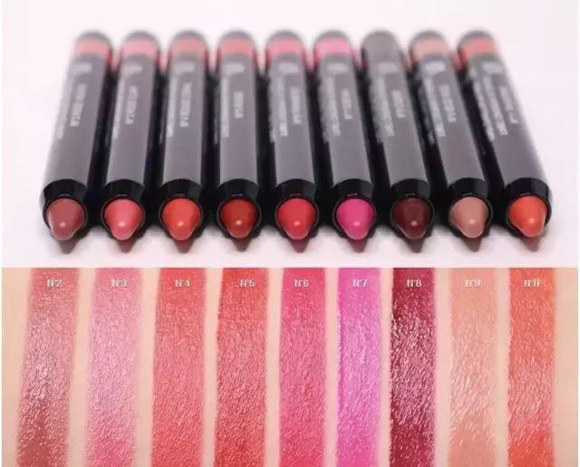 口红对比分析,口红颜值大比拼
