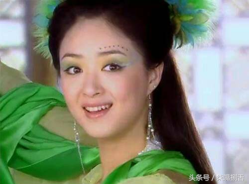 古装绿衣美女,迪丽热巴杨颖赵丽颖古装