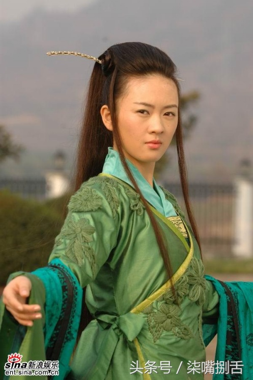 古装绿衣美女,迪丽热巴杨颖赵丽颖古装