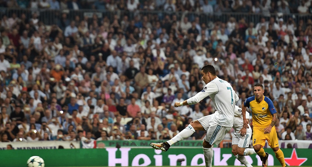 欧冠c罗绝杀曼联逆转利物浦,皇马vs希腊人c罗