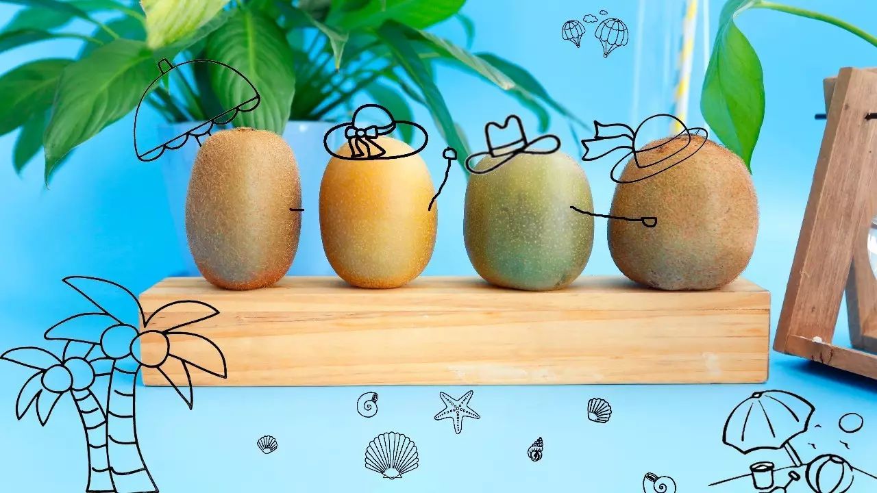 不削皮的猕猴桃怎么切好看,猕猴桃怎么去皮不脏手