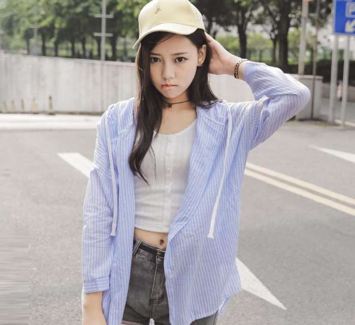 经典百搭条纹衬衫,条纹衬衫一衣多穿系列风格