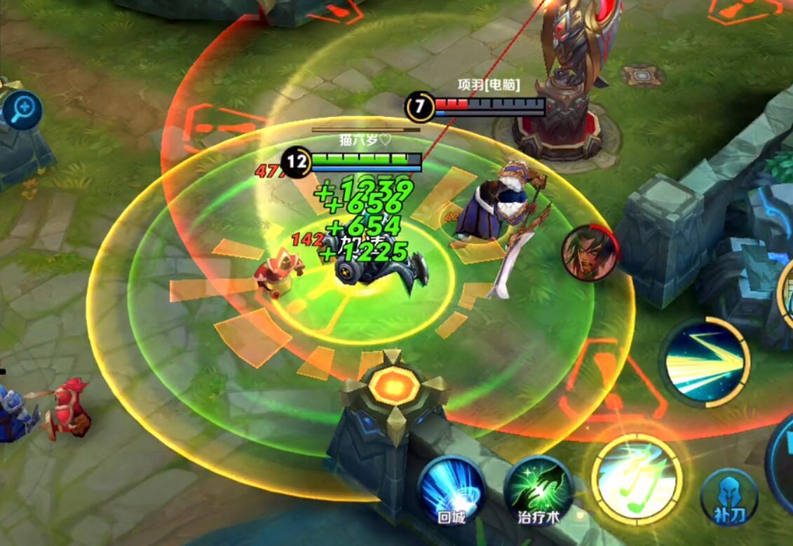 王者荣耀中拥有治疗能力的六人，蔡文姬治疗速度连她一半都没有