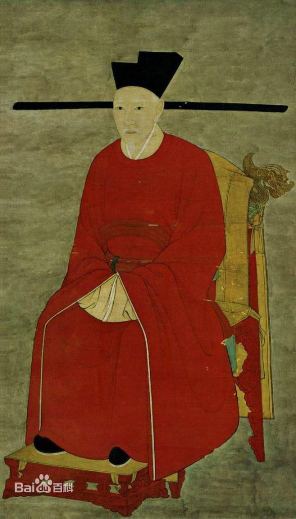 宋代皇帝画像,宋代帝王像真品