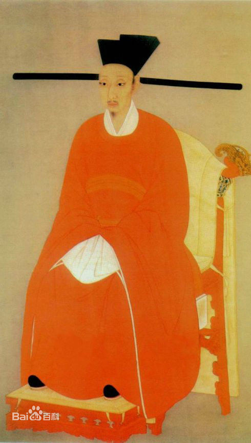 宋代皇帝画像,宋代帝王像真品