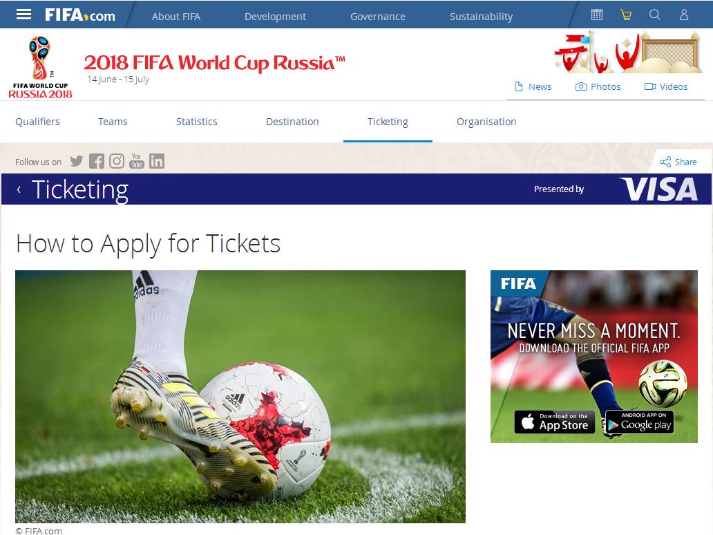 抢世界杯门票总共分几步？官方购票攻略新鲜出炉