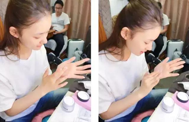 林允卸妆喝美白饮视频,林允推荐卸妆