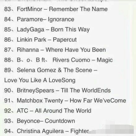 100首跑步专用音乐视频,跑步必听的100首超燃音乐