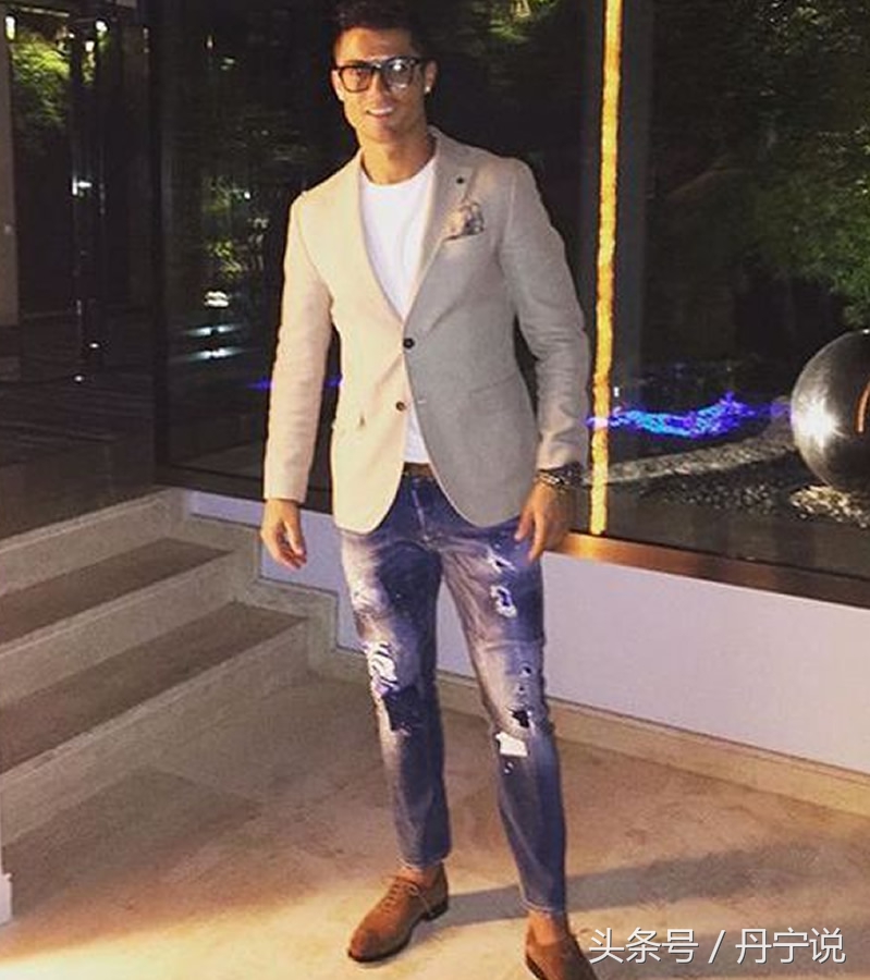 c罗和邓超合影,c罗和邓超跳舞