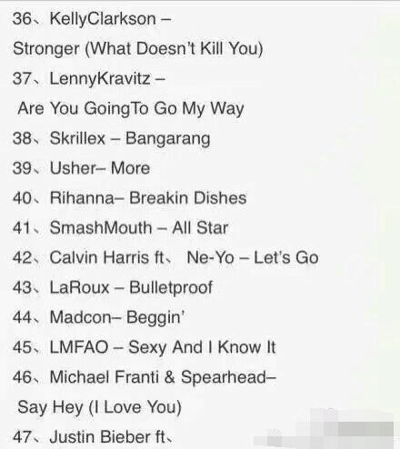 100首跑步专用音乐视频,跑步必听的100首超燃音乐