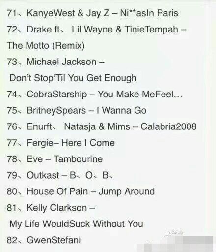 100首跑步专用音乐视频,跑步必听的100首超燃音乐