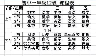 苏州初中学科科目一览表,苏州初中新增课程