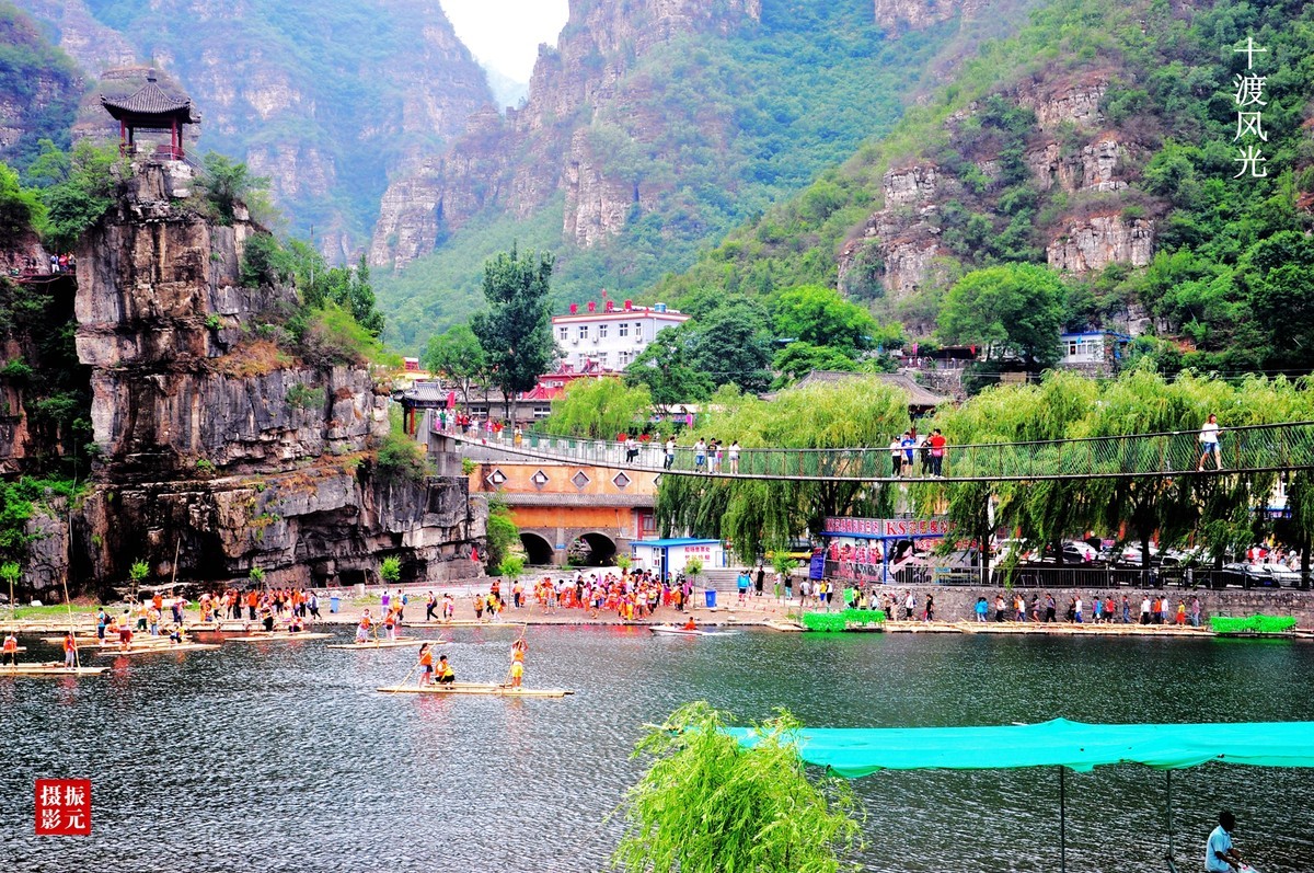 竹筏漂流桂林山涧,漂流蹦极北京