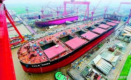 中国造一艘一百万吨矿砂船,我国40万吨大船
