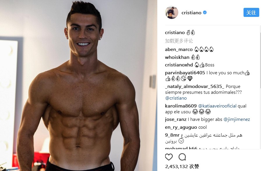 c罗是怎么练腹肌的,c罗的腹肌是怎么练的