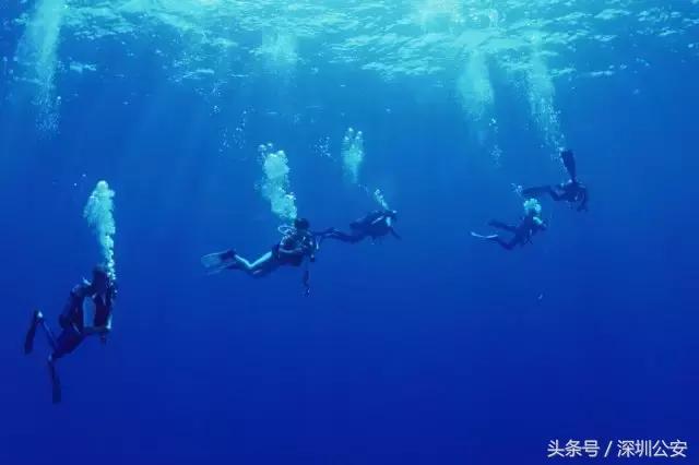 失踪潜水员图像在水下被发现,失踪4天的潜水员被发现