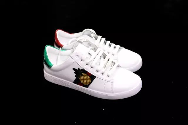 古琦印花小白鞋,古琦小白鞋同款