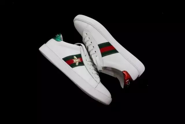 古琦印花小白鞋,古琦小白鞋同款