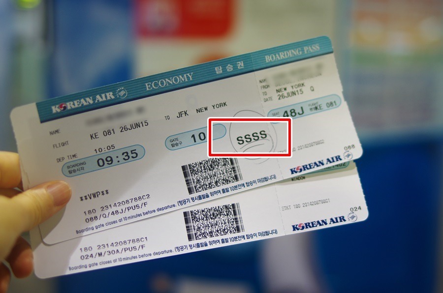 去美国机场安检要关注什么,去美国的登机牌