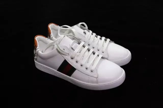 古琦印花小白鞋,古琦小白鞋同款