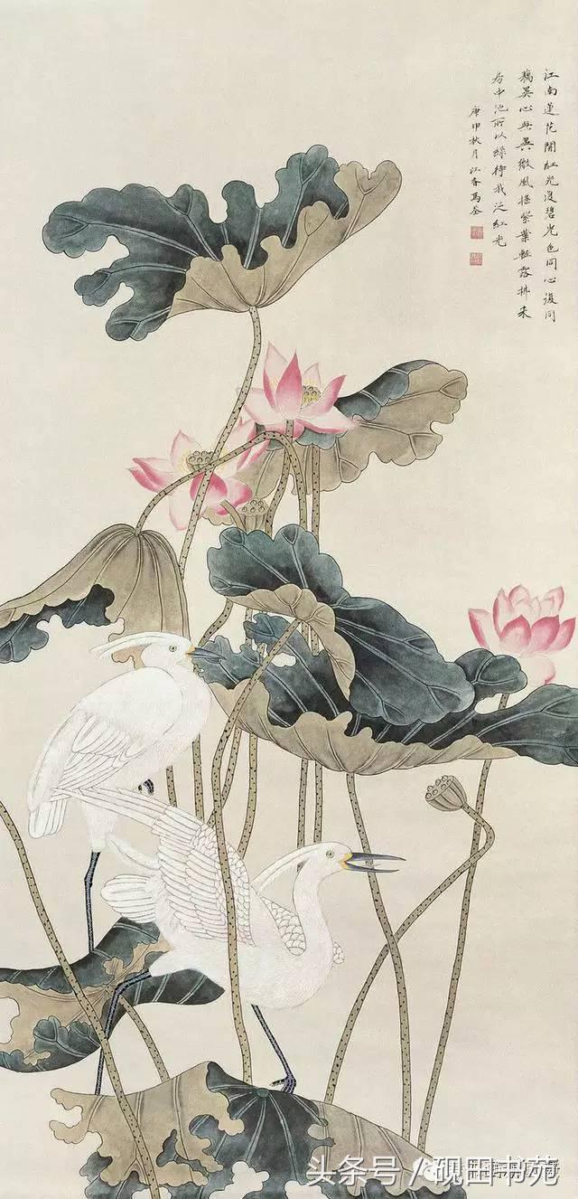 清·女画家马荃画作欣赏