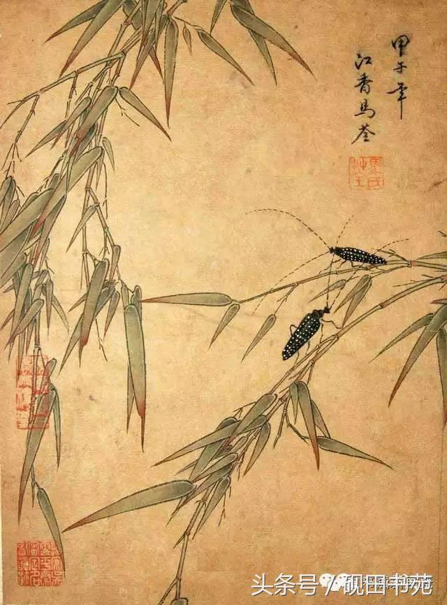 清·女画家马荃画作欣赏