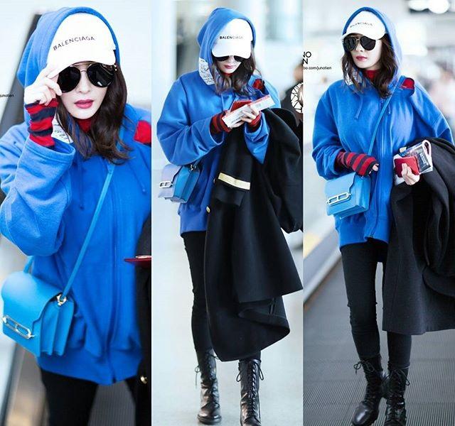 带货女王杨幂全集,杨幂同款卫衣白色款爆款