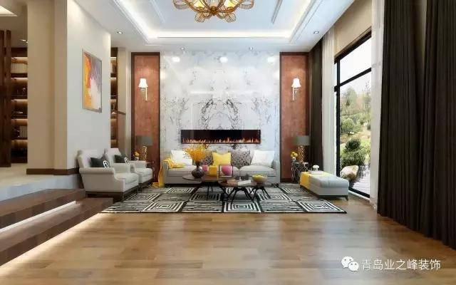 青岛别墅设计现代轻奢,青岛中式别墅小户型