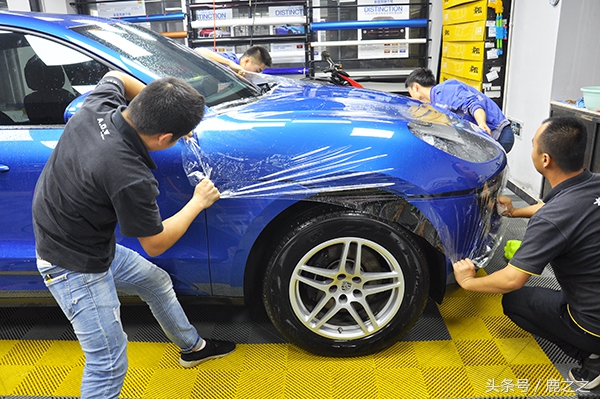 保时捷迈卡隐形车衣,保时捷贴什么隐形车衣