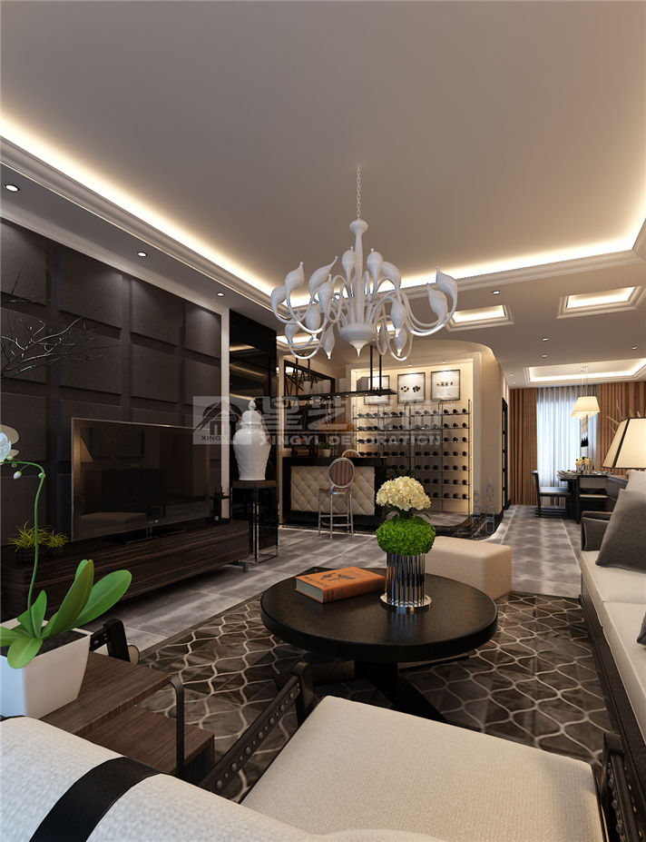 秦皇岛万象城90平小户型装修,富立秦皇半岛138平米户型