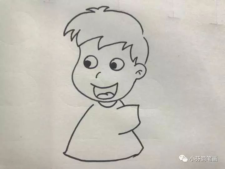 人的简笔画男孩,简笔画教程男孩打篮球