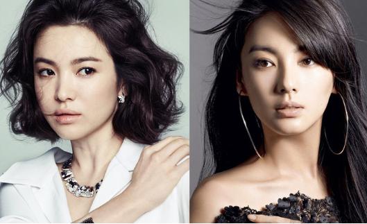 撞脸女明星对照表,十大女明星撞脸