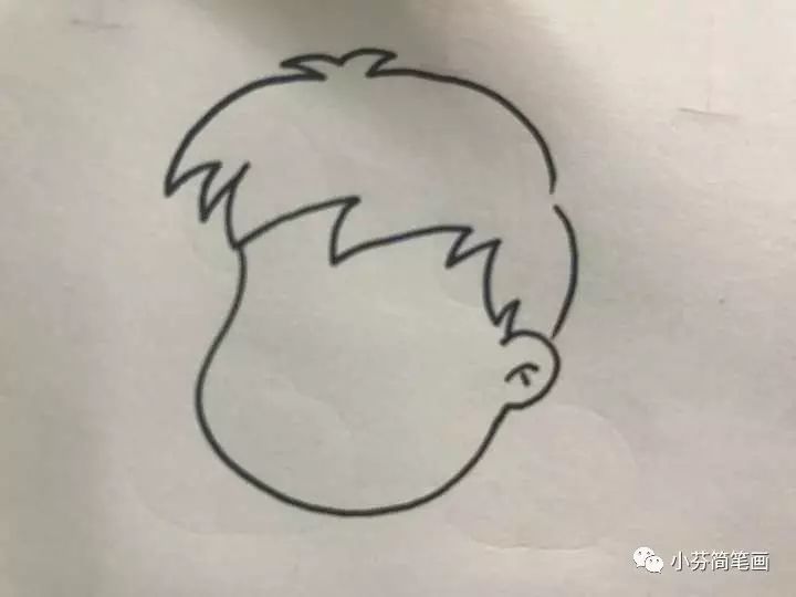 人的简笔画男孩,简笔画教程男孩打篮球