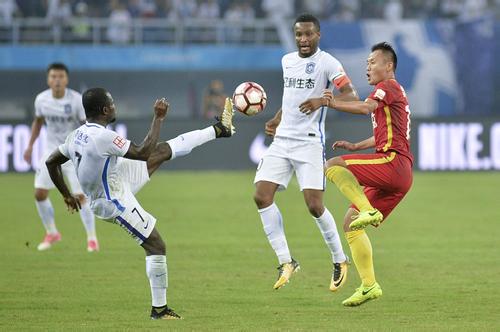 天津德比前米克尔曹阳,米克尔天津泰达集锦