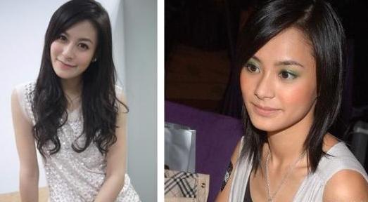 撞脸女明星对照表,十大女明星撞脸