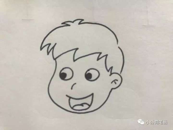 人的简笔画男孩,简笔画教程男孩打篮球