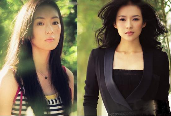 撞脸女明星对照表,十大女明星撞脸