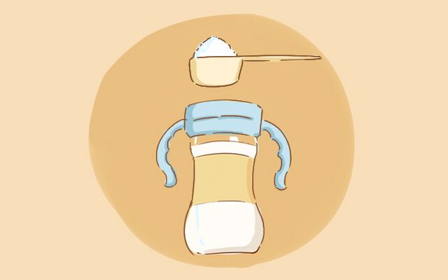 新生儿喝奶粉上火搭配什么一起吃,宝宝一喝奶粉就便秘上火怎么办